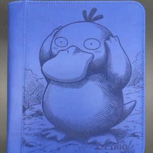lug fly edition blue 9 or 12 pocket binder & 4 or 9 pocket top loader (copy)