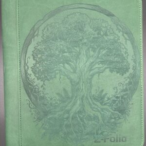 lug fly edition blue 9 or 12 pocket binder & 4 or 9 pocket top loader (copy)
